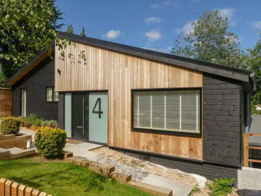 Compact studio garden suite exterior in a North York backyard